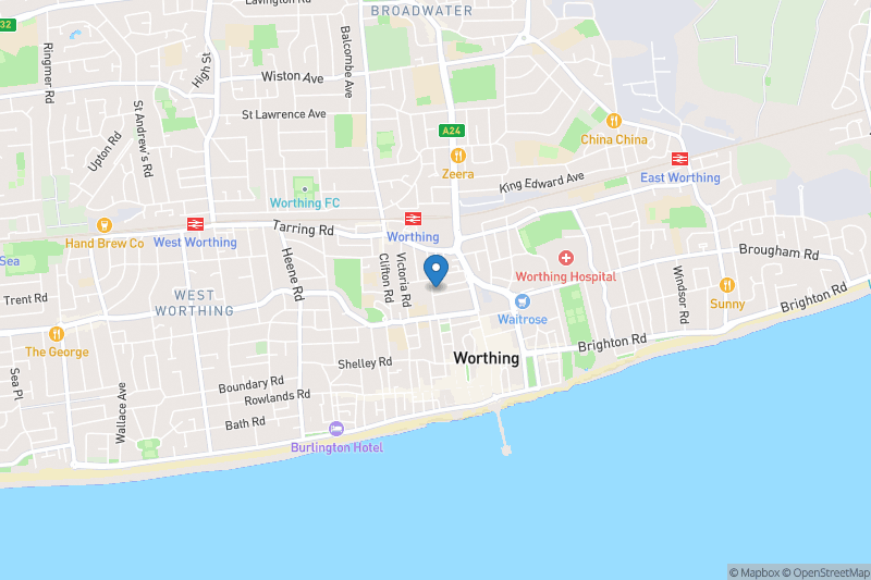 CES Worthing - Open Street Map