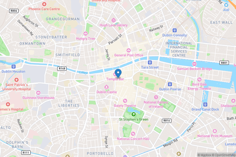 CES Dublin - Open Street Map